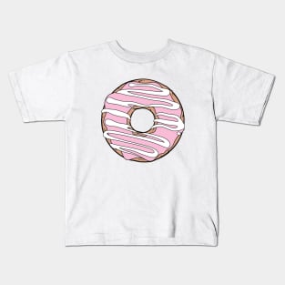 Pink Donut, Doughnut, Glaze, Icing, Frosting Kids T-Shirt